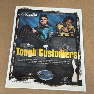 AMPEG AMPS - VICTOR WOOTEN & STEVE BAILEY - 1999 Print Advertisement